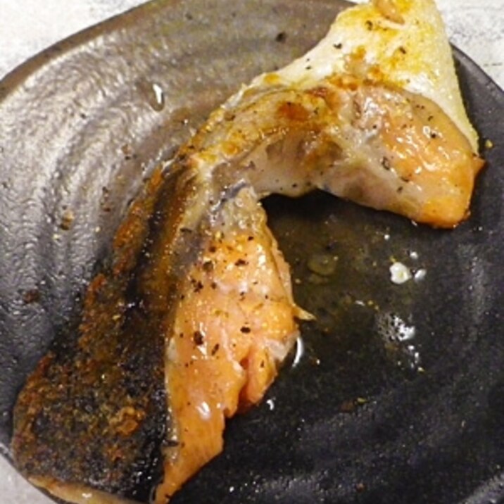 鮭カマのレモン生姜焼き